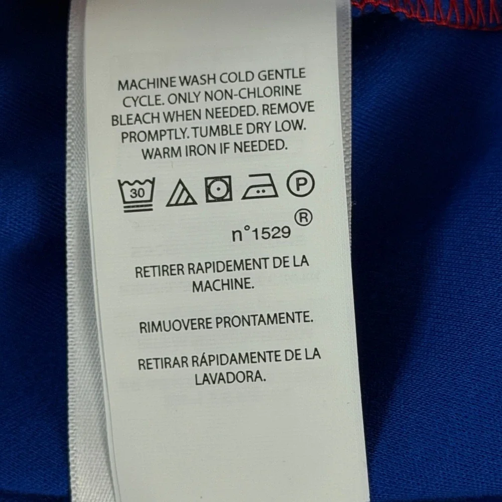 NEW Polo Ralph Lauren Polo Shirt Men XLT Red Multi Colorblock Logo‎ 711746454002